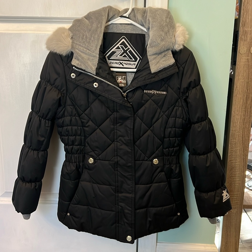 ZeroXPosur Girls Winter Jacket Size 10/12